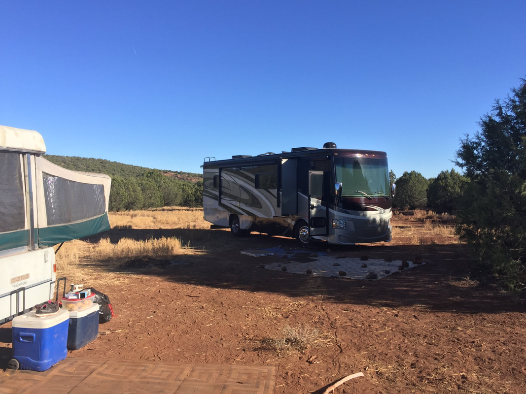 Camping near Seligman, AZ